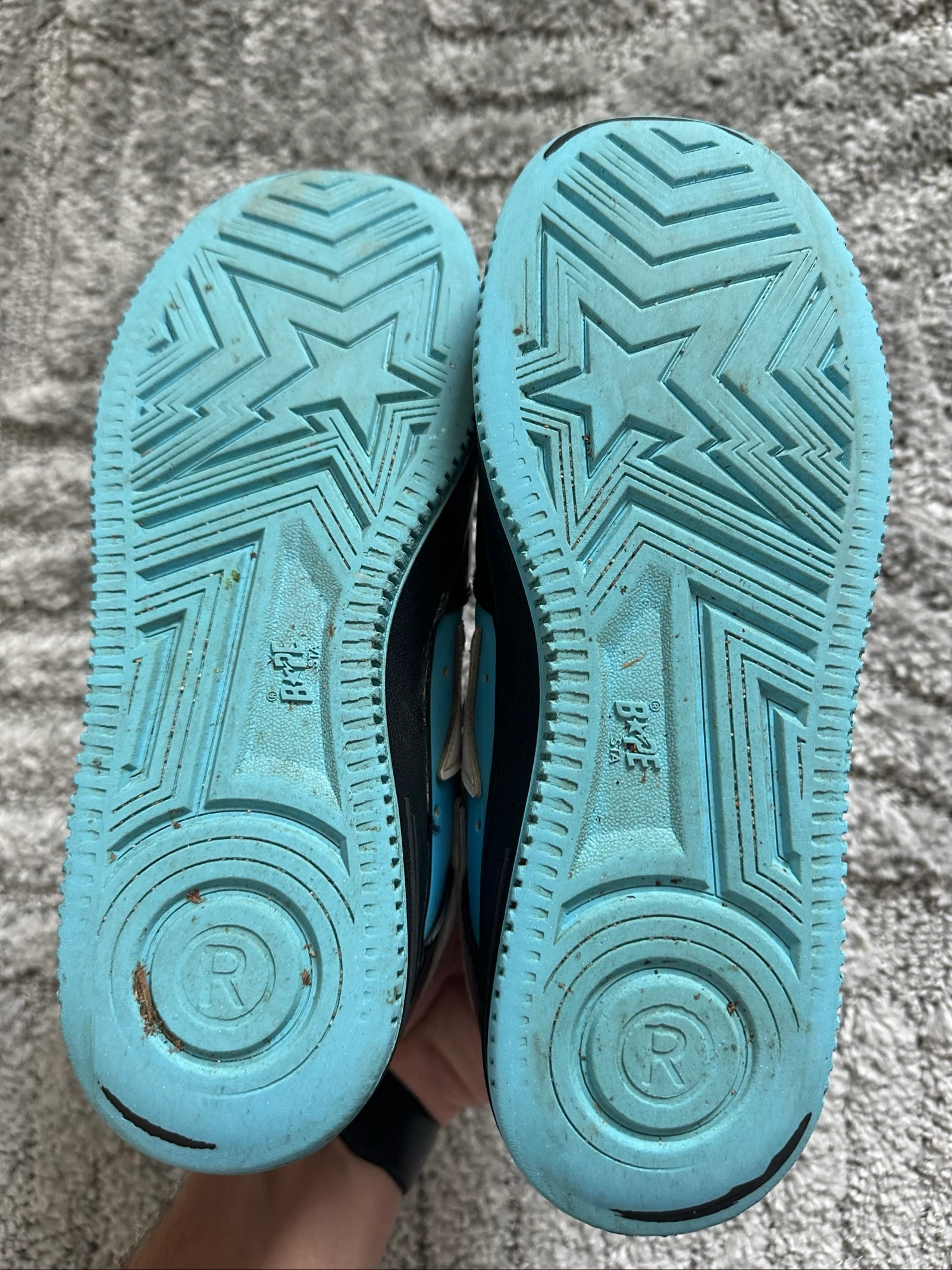 Bape | Bape x Marvel Preto & Azul | Tamanho 40 – photo 6